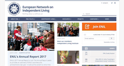 Desktop Screenshot of enil.eu