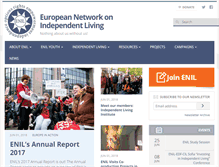 Tablet Screenshot of enil.eu